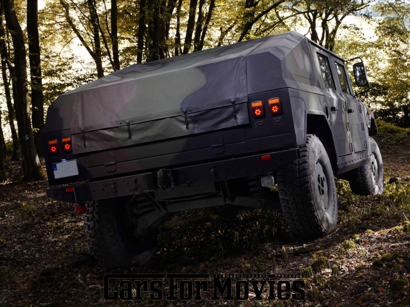 CarsForMovies | URO Vamtac S3 2001 Spanien Sonstige Grün Militärfahrzeug Geländewagen Nordrhein-Westfalen 4616 Voll Gepanzert Panzerung Geschützluke Intercom